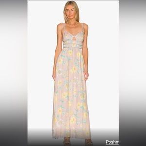 Free people wisteria maxi dress